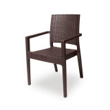 Kėdė alaus sodui MARIO ruda