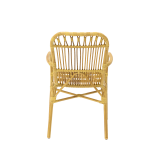 Technorataninė kėdė BAMBOO smėlio spalvos