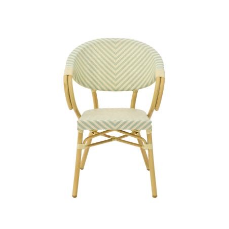 CAMILLO technorattano kėdėje žalia