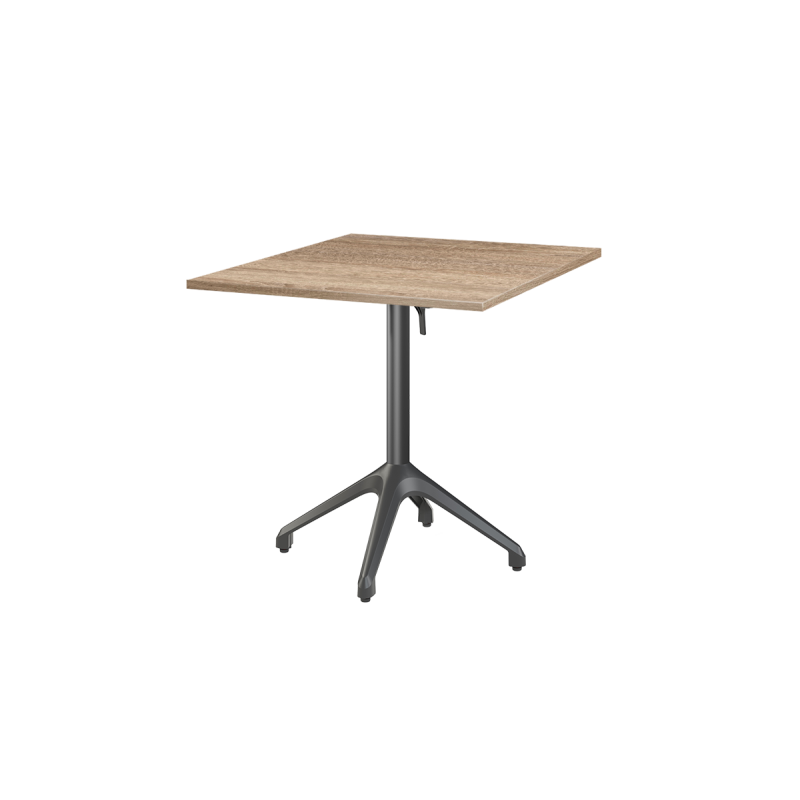 Kavos staliukas CLEVER juoda laminato stalviršis