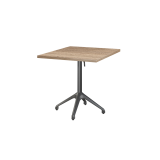 Kavos staliukas CLEVER juoda laminato stalviršis