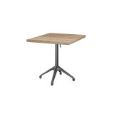 Kavos staliukas CLEVER juoda laminato stalviršis