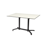 Staliukai CROSS COMFORT DUO juoda HPL stalviršis