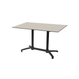 Staliukai CROSS COMFORT DUO juoda HPL stalviršis