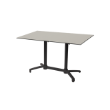 Staliukai CROSS COMFORT DUO juoda HPL stalviršis