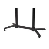 Staliukai CROSS COMFORT DUO juoda HPL stalviršis