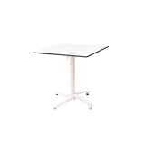 Staliukai CROSS COMFORT baltieji juoda HPL stalviršis