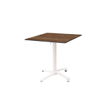 Staliukai CROSS COMFORT baltieji juoda HPL stalviršis