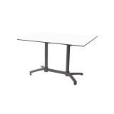 Staliukai CROSS COMFORT DUO pilka juoda HPL stalviršis