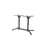 Staliukai CROSS COMFORT DUO pilka juoda HPL stalviršis