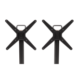 Staliukai CROSS COMFORT DUO pilka juoda HPL stalviršis