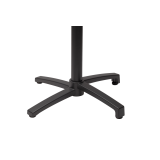 Staliukai CROSS COMFORT juoda 70x70 Gilios juodos spalvos