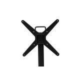 Staliukai CROSS COMFORT juoda 70x70 Gilios juodos spalvos