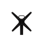 Staliukai CROSS COMFORT juoda 70x70 Gilios juodos spalvos