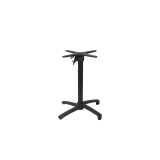 Staliukai CROSS COMFORT juoda 70x70 Gilios juodos spalvos