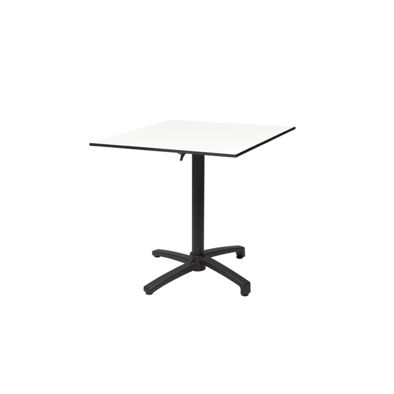 Staliukai CROSS COMFORT juoda 70x70 Klasikinė balta spalva