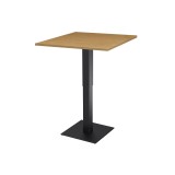 Kavos staliukas ADAPTIVE juoda laminato stalviršis