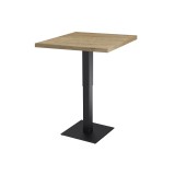 Kavos staliukas ADAPTIVE juoda laminato stalviršis