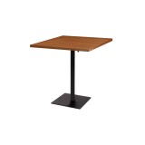 Kavos staliukas ALFA FOLD juoda laminato stalviršis