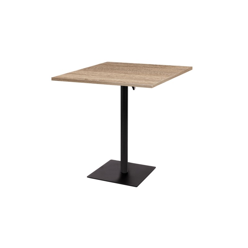 Kavos staliukas ALFA FOLD juoda laminato stalviršis