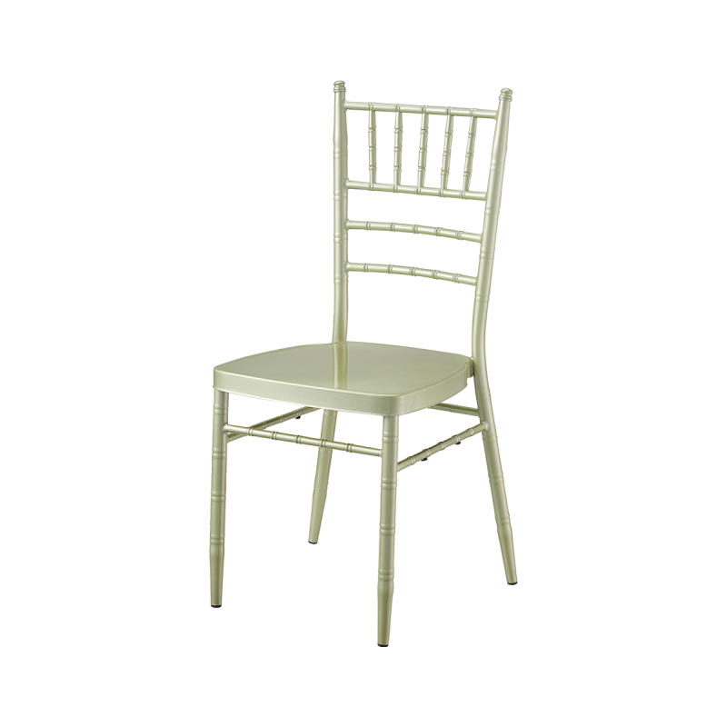 Metalinė vestuvių kėdė CHIAVARI TIFFANY šampano spalvos