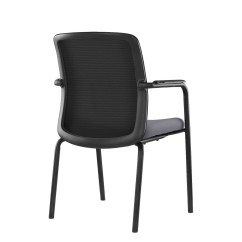 Konferencinė kėdė FORMO juodai pilka