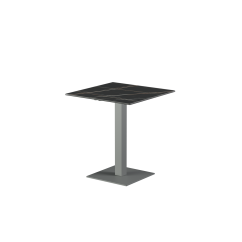 Kavos staliukas ALFA S pilka sukepto akmens stalviršis