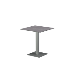 Kavos staliukas ALFA S pilka sukepto akmens stalviršis