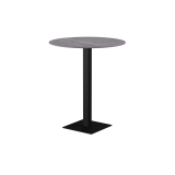 Biergartentafel Alfa Bar zwart tafelblad van gesinterde kwarts