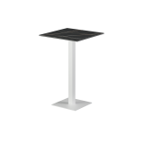 Kavos staliukas ALFA Bar baltas sukepto akmens stalviršis