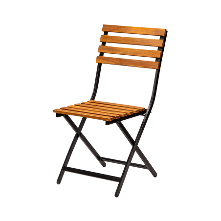 Alaus sodo kėdė ERICA juoda-akacija