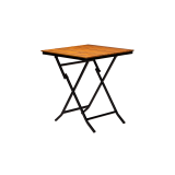 Alaus sodo stalas ERICA 67x67 cm