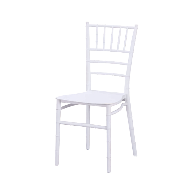 Vestuvių kėdė CHIAVARI TIFFANY SIMPLE balta