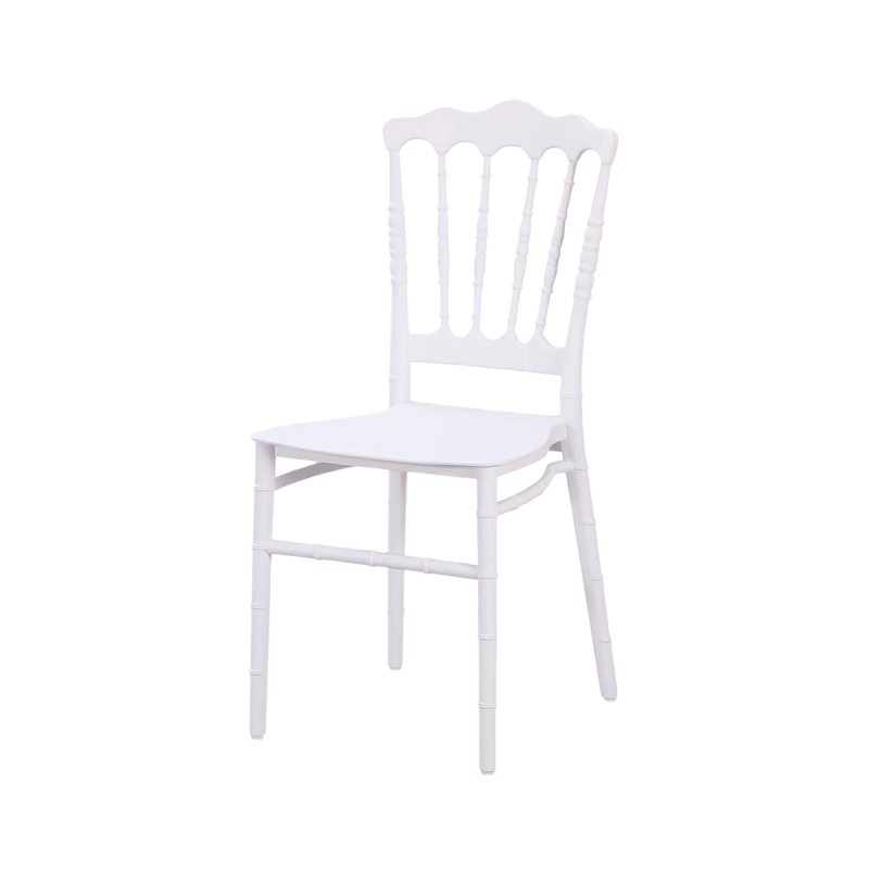 Vestuvių kėdė CHIAVARI NAPOLEON SIMPLE balta