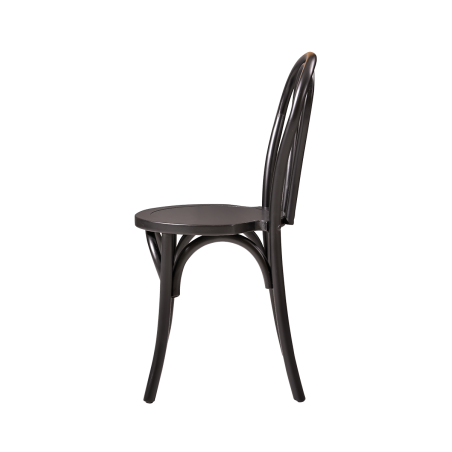 Vestuvių kėdė MONET WOOD juodas