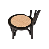 Vestuvių kėdė MONET WOOD RT juodas