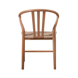 Medinė restorano kėdė WISHBONE natūralus