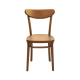 Medinė restorano kėdė BOOMERANG riešutinis