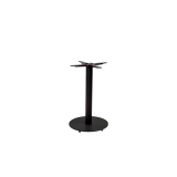 Staliukas su medžio masyvo stalviršiu ALFA R juodas