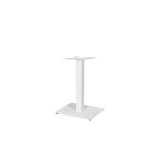 Staliukas su ąžuolo masyvo stalviršiu ALFA 40x55 balta