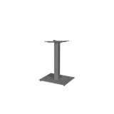 Staliukas su medžio masyvo stalviršiu ALFA 40x55 pilka