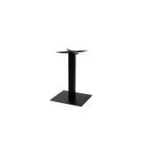 Staliukas su medžio masyvo stalviršiu ALFA 40x55 juodas