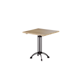 Staliukas su medžio masyvo stalviršiu RUSTICAL