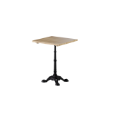 Staliukas su medžio masyvo stalviršiu CASTELLO