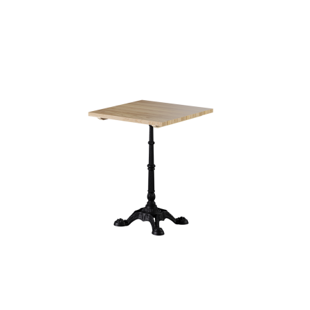 Staliukas su medžio masyvo stalviršiu CASTELLO