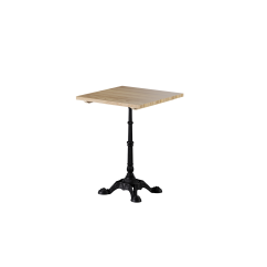 Staliukas su medžio masyvo stalviršiu CASTELLO