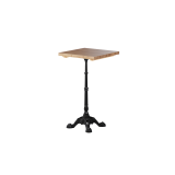 Staliukas su ąžuolo masyvo stalviršiu CASTELLO BAR