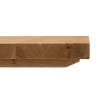 Staliukas su ąžuolo masyvo stalviršiu OMEGA R