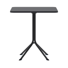 Alaus sodo staliukas PRATO 70x70 juodas