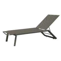 Baseino gultas RIVIERA antracito pilka